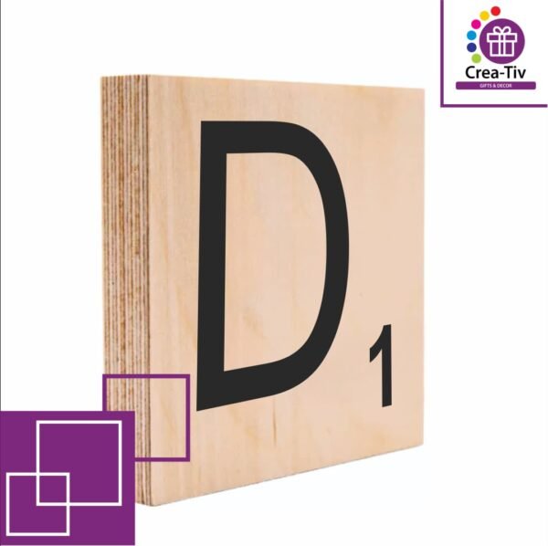 SCRABBLE BLOCK D