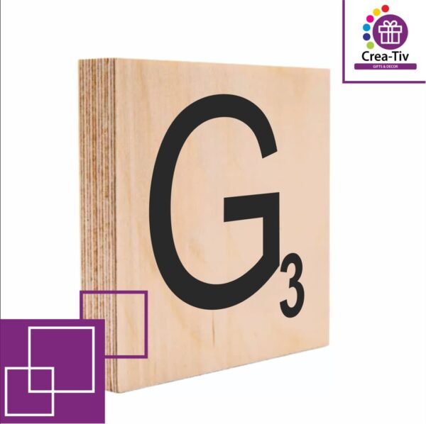 SCRABBLE BLOCK G