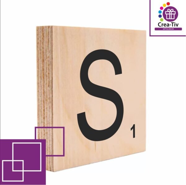 SCRABBLE BLOCK S