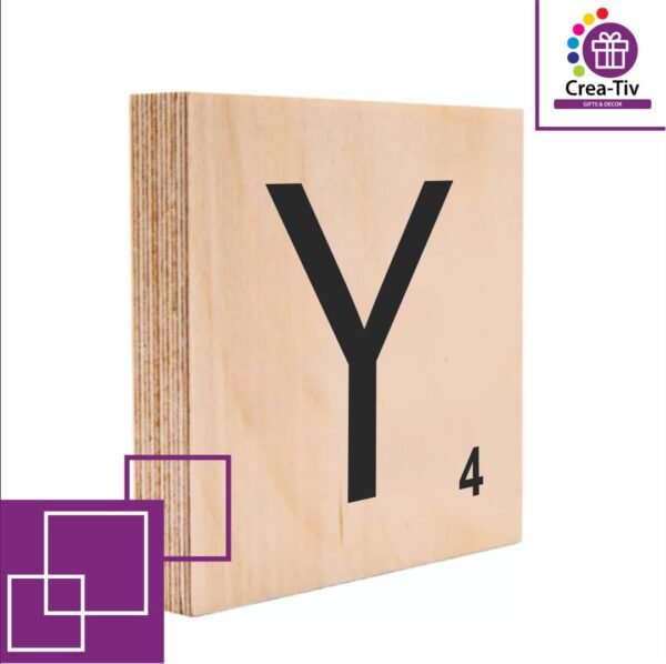 SCRABBLE BLOCK Y