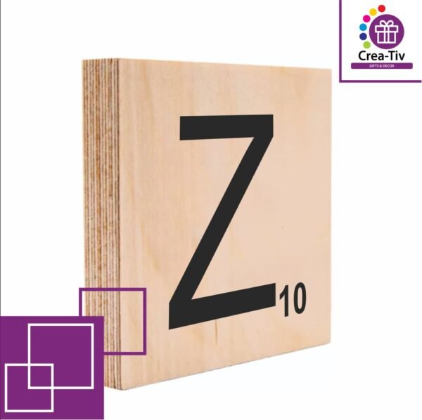SCRABBLE BLOCK Z