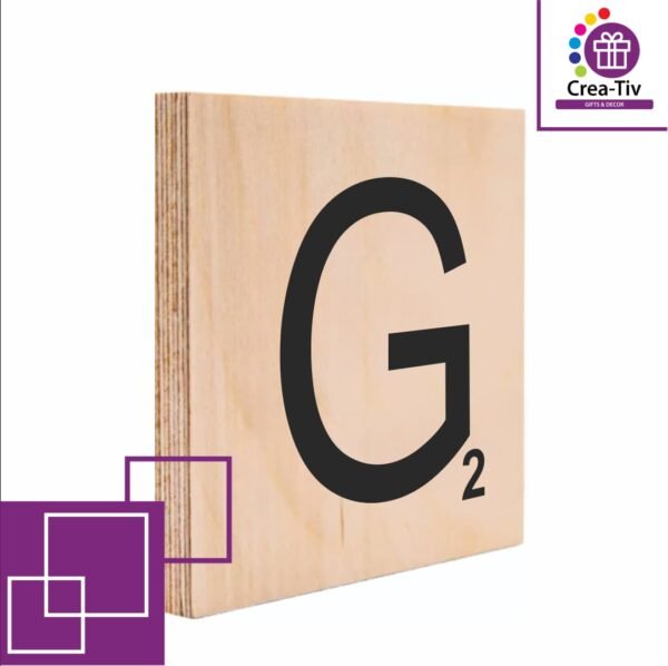 SCRABBLE BLOCK G