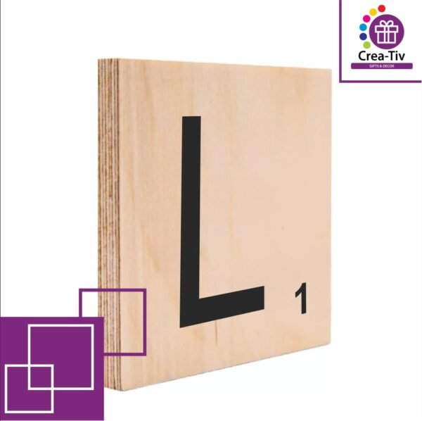 SCRABBLE BLOCK L