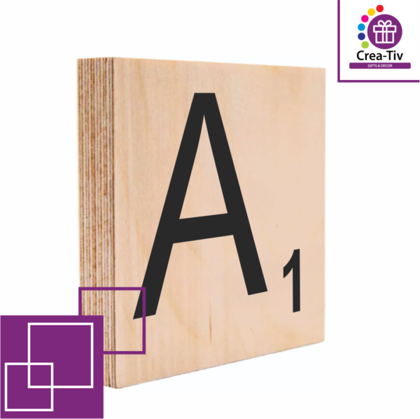 SCRABBLE BLOCK A