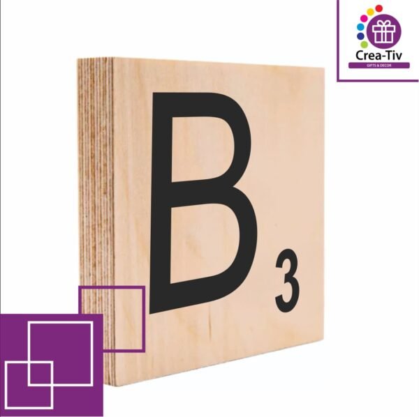 SCRABBLE BLOCK B