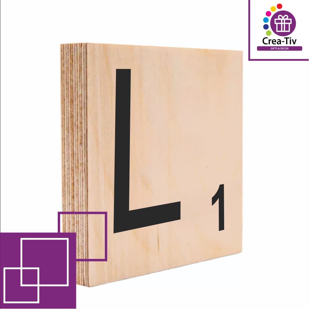SCRABBLE BLOCK L